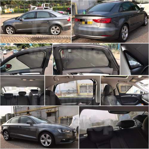 Audi A3 RS3 全車磁石濾光窗網太陽擋