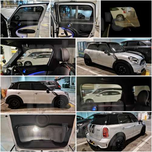 Minicooper Countryman 全車磁石濾光窗網太陽擋