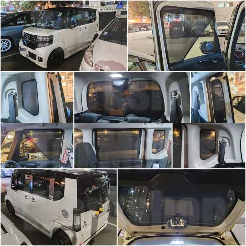Honda NBOX NVAN HVAN 全車磁石濾光窗網太陽擋