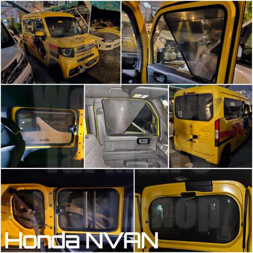 Honda NBOX NVAN HVAN 全車磁石濾光窗網太陽擋