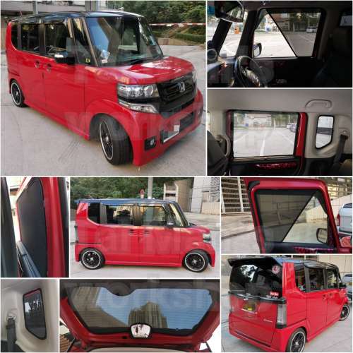 Honda NBOX NVAN HVAN 全車磁石濾光窗網太陽擋