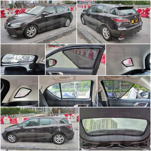 Lexus CT200H 全車磁石濾光窗網太陽擋