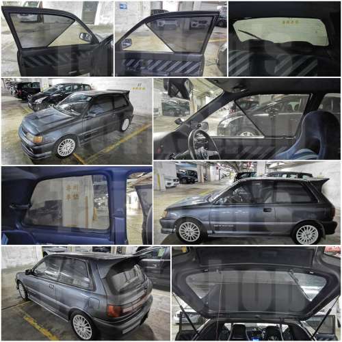 Toyota EP82 EP91 Starlet 全車磁石濾光窗網太陽擋