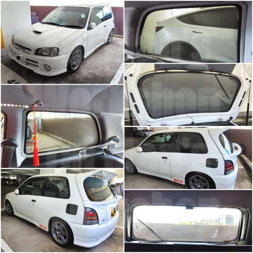 Toyota EP82 EP91 Starlet 全車磁石濾光窗網太陽擋