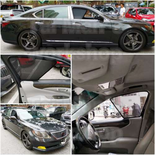LEXUS LS 全車磁石濾光窗網太陽擋