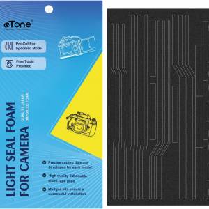 eTone Pre-Cut Light Seal Foam Sponge Kits Repair For Contax G2 Film Camera