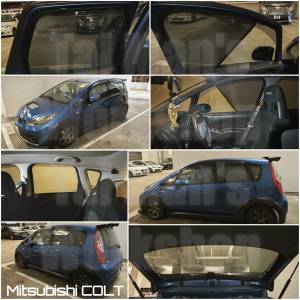 Mitsubishi Colt 全車磁石濾光窗網太陽擋