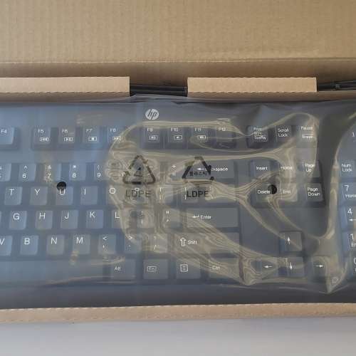 全新 HP 有線 USB Keyboard