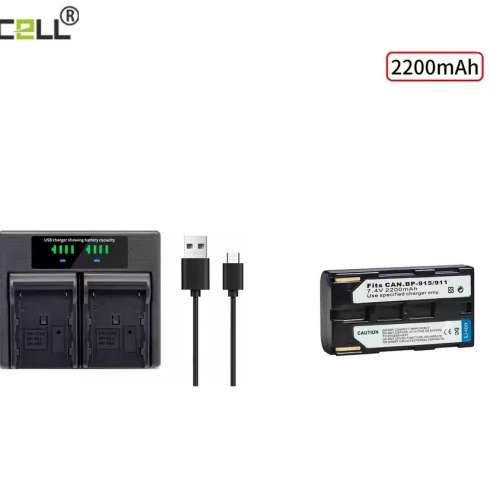TPCELL Lithium-Ion Battery Pack \ For CANON Canon BP-911, 914, 915
