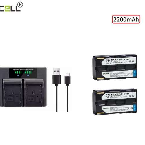 TPCELL Lithium-Ion Battery Pack \ For CANON Canon BP-911, 914, 915