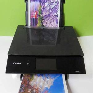 入滿墨水可循環9成新無盒合專業用780 781xl墨盒高級6色Canon TS8270 Scan printer(...