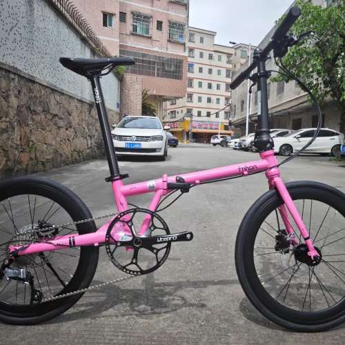 2024 新色 FNHON GUST FGC 2010 TIAGRA 10速 碟剎 20吋 451 鉻鉬鋼架 折叠車 送水架...