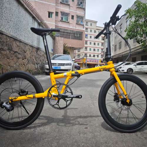 2024 新色 FNHON GUST FGC 2010 TIAGRA 10速 碟剎 20吋 451 鉻鉬鋼架 折叠車 送水架...