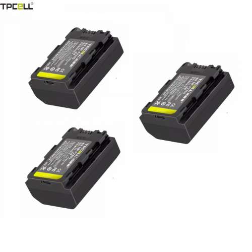 TPCELL USB-C Rechargeable Lithium-ion Battery replaces SONY NP-FZ100 代用鋰電池