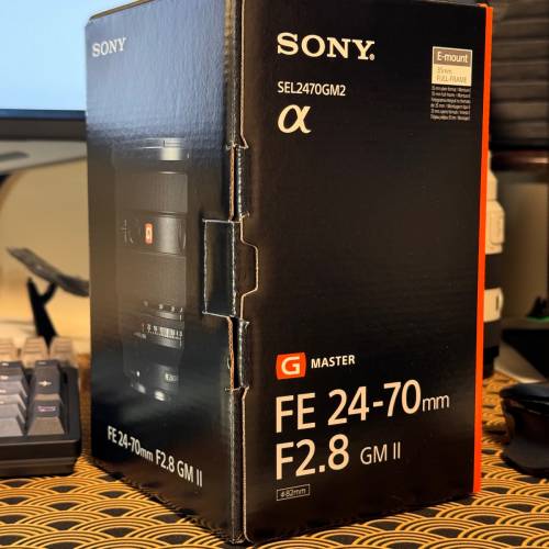 99% 新 Sony FE 24-70mm F2.8 GM II