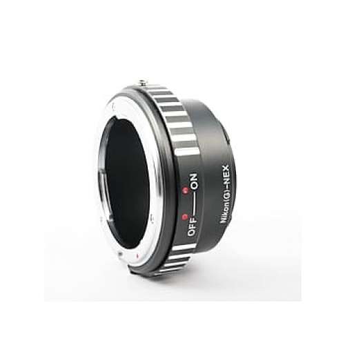 Nikon G / AIG / DX / F / AIS / D Lens To Sony E Mount Adaptor (金屬接環，可校...