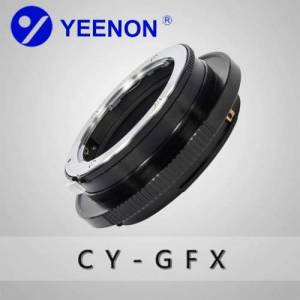 YEENON Lens Adapter - Compatible with Contax / Yashica (CY) SLR Lens To GFX