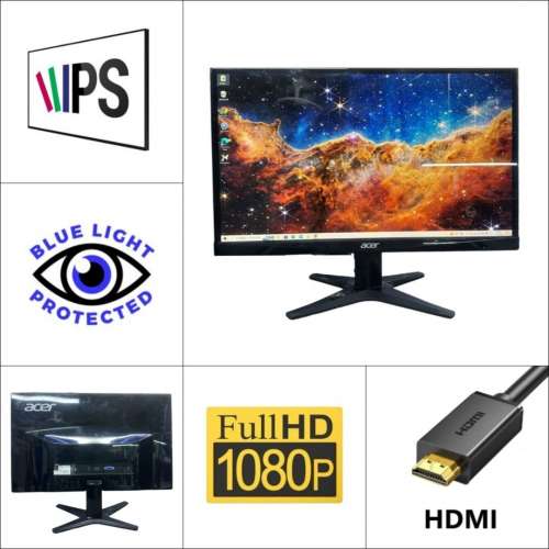 22" Acer G227HQL｜1080P 60Hz【👍🏼無邊框｜👀 IPS】😀實物圖 ✨一個月保養 ＃22 ...