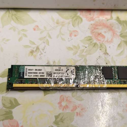 金士頓ddr3 8Gb內存條1600hz，電腦記憶體 正常使用