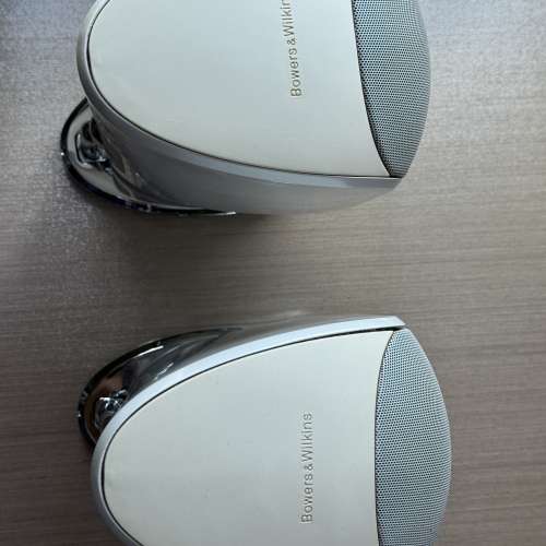 80%新 BOWERS & WILKINS B&W M-1 Satellite Speaker衛星喇叭(白色) (一對)