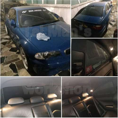BMW E46 濾光窗網太陽擋