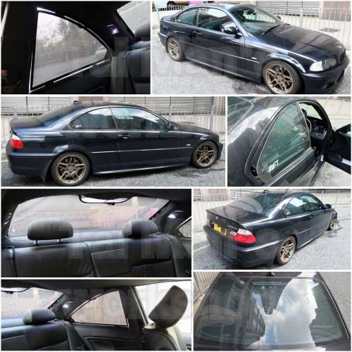 BMW E46 濾光窗網太陽擋
