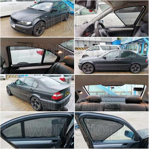 BMW E46 濾光窗網太陽擋