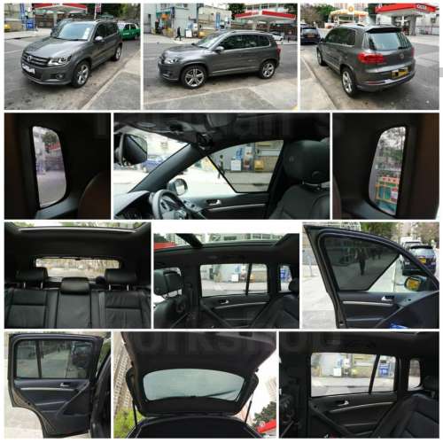 VW Tiguan 全車磁石濾光窗網太陽擋