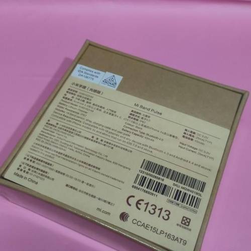 全新貨品/未拆包裝、小米 Mi Band Pulse 手環光感版、心率監測、實物圖片(這款貨品...