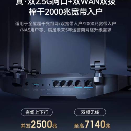 中興be7200 Pro+ wifi7 路由器router - 二手或全新網絡/WIFI, 電腦 - DCFever.com