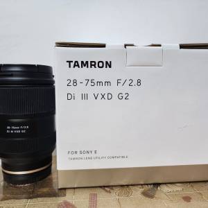 Tamron 28-75mm F2.8 Di III VXD G2(E Mount)