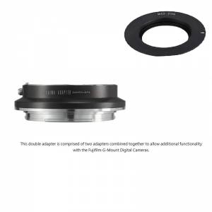 LAINA Lens Mount Double Adapter For M42 Screw SLR Lens To Fujifilm G-Mount 組...