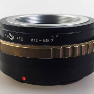 BOR M42 Screw SLR Lens To Nikon Z Mount Digital Camera Body (M42-NZ)