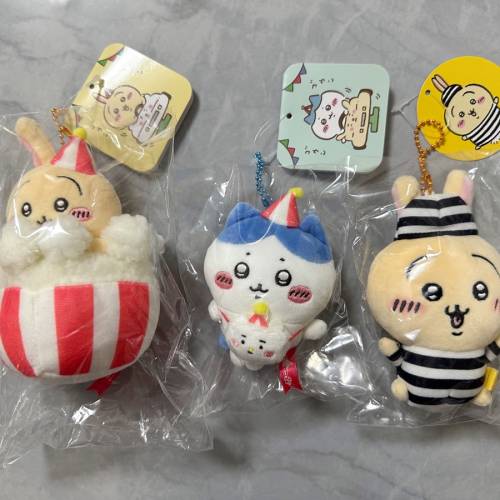 Chiikawa ちいかわ 遊樂園 爆谷 監獄 囚人 抱膝 可憐 小八 兔兔 烏薩奇 Usagi  飛鼠