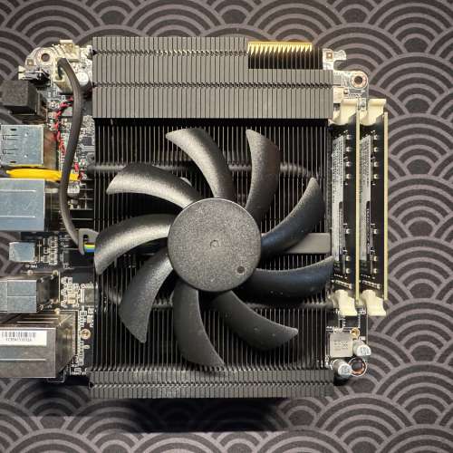 Minisforum B550 Mini Pc + 16GB(8x2) Ram