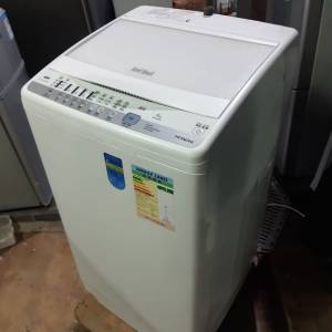 8成新HITACHI日立8kg 洗衣機