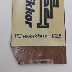 ( 全球唯一全新貨品 ) Vintage PC- Nikkor 35mm f/2.8 Lens