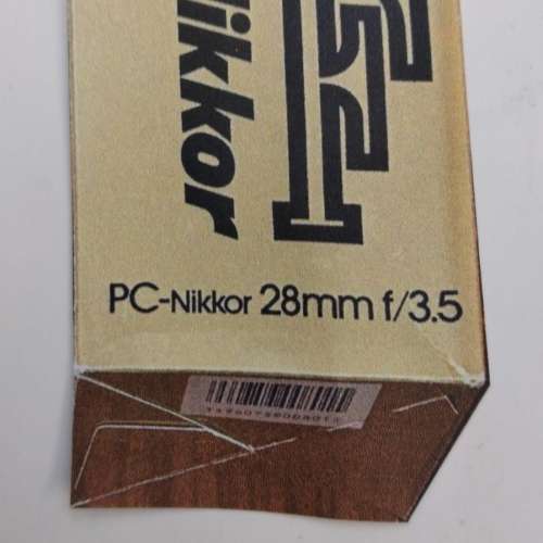 ( 全球唯一全新貨品 ) Vintage PC-NIKKOR 28mm f/3.5 Lens