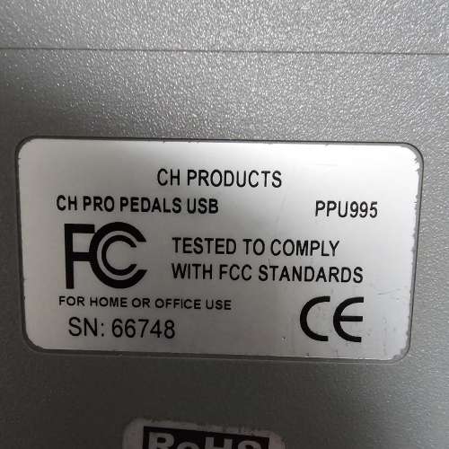 [罕有高質量 Rudder Pedals] CH Products CH PRO PEDALS (Flight Simulator MSFS)