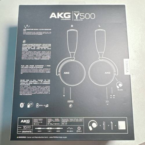 全新AKG Y500耳機