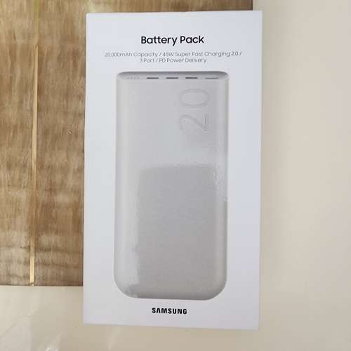 Samsung 20000mah battery bank EB-P4520電池