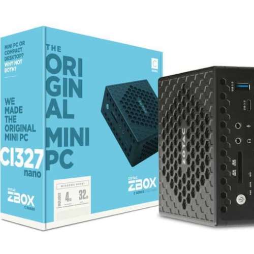 超新Zotac CI327 盒仔電腦 （加了共8GB RAM)