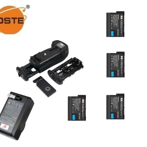 DSTE Pro IR Remote MB-D18RC Vertical Battery Grip Set For Nikon D850