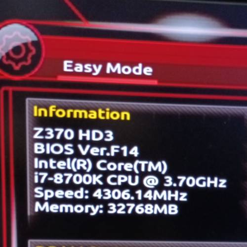 電腦 Intel cpu i7 8700k