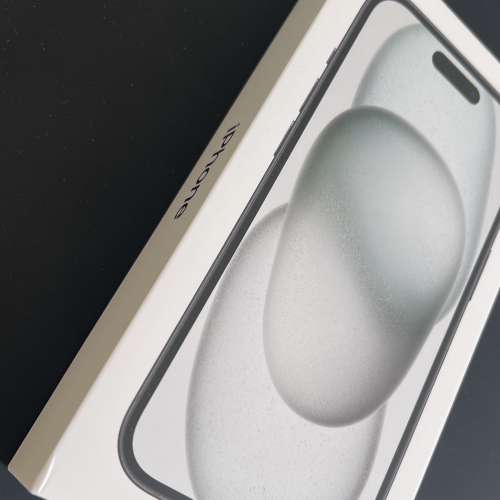 iPhone 15 256G 黑色，全新