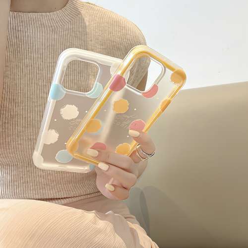 全新現貨 ins斑點款式 IMD全包二合一款 iPhone12~iPhone15promax都有 免費順豐智能...