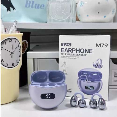 全新現貨 塑封未拆 2024年新款藍牙無線耳機骨傳導耳機適用於蘋果，三星，小米任何手...