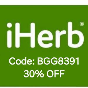 🔥🔥2024最火額外Iherb 70%折扣碼/優惠碼/促銷碼 Discount Code/Promo Code