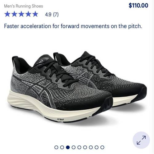 全新Asics Dynablast 4波鞋 US7.5