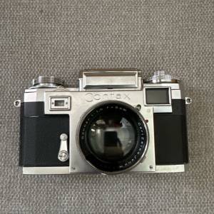 Contax III + Carl zeiss Jena Sonnar 50mm 1.5